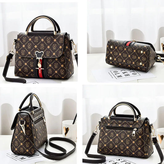 Bolsa Feminina de Ombro em Couro