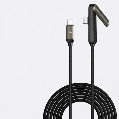 ⚡ CABO 2 EM 1 COM SUPORTE DOBRÁVEL
