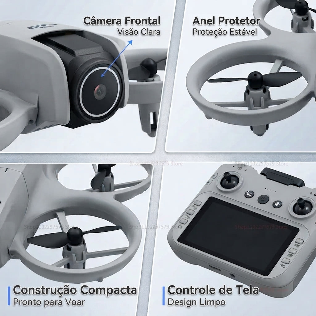 Mini drone GT3 Profissional 4K