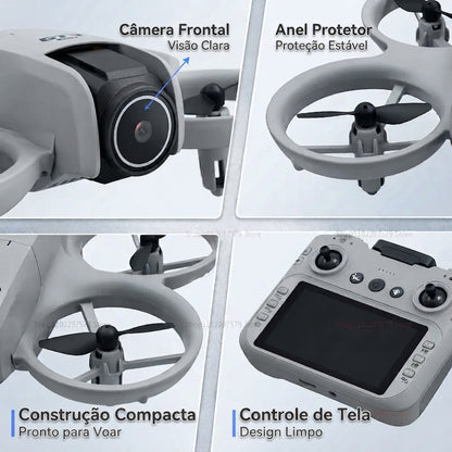 Mini drone GT3 Profissional 4K