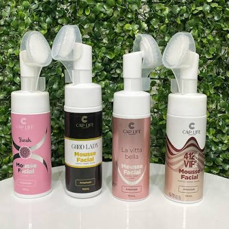 Kit de Mousse Facial Micelar Cap Life 150ml