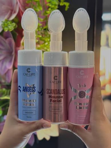 Kit de Mousse Facial Micelar Cap Life 150ml