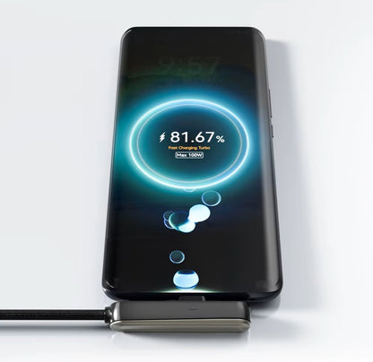 ⚡ CABO 2 EM 1 COM SUPORTE DOBRÁVEL