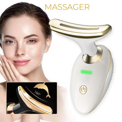 Massageador Facial Profissional Ultrassônico Antirrugas