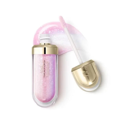 Original Kiko 3D Mirror Lip Glaze Waterproof Non Fading and Non Stick Cup Gentle Bean Paste Color Fine Shiny Point Charm Red