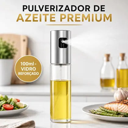 Dispensador Manual de Óleo em Vidro